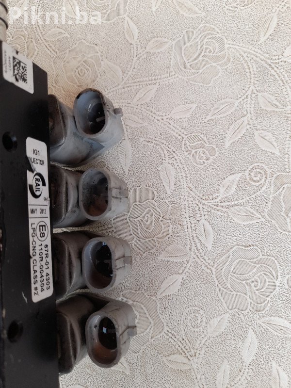 Polovna Letva Plinskih Injektora RAIL IG1 (4 cilindra) - Odlično