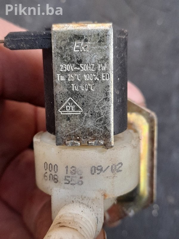 EBI Jednostruki Elektro Magnetni Ventil Za Vodu (230V, 7W)