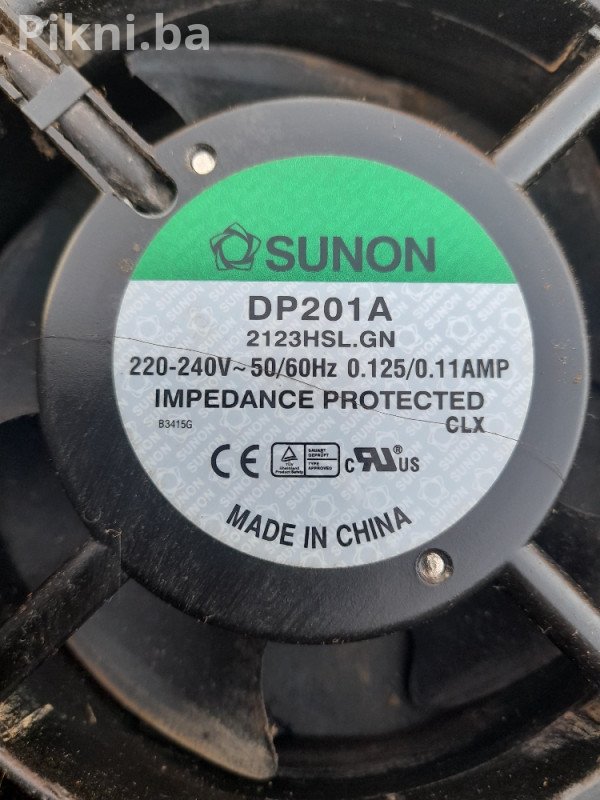 Industrijski AC Aksijalni Ventilator SUNON DP201A (120x120mm)