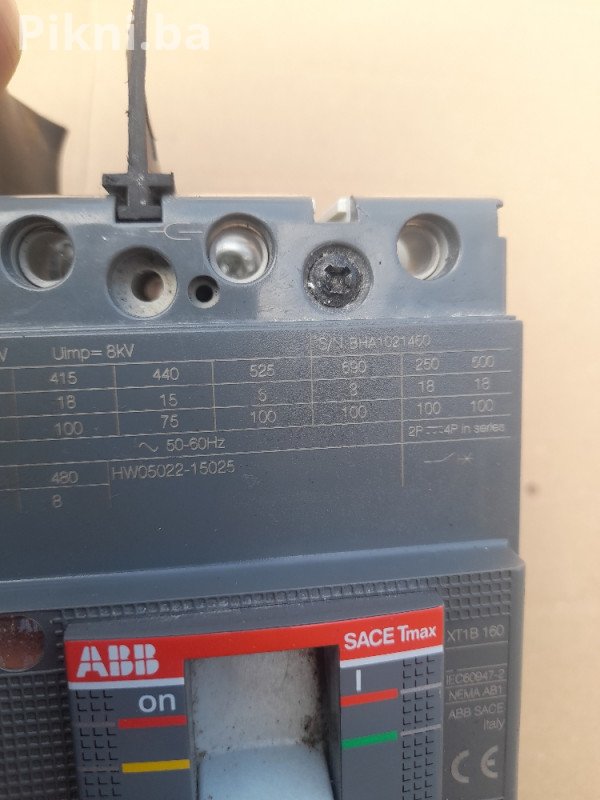 PROFESIONALNI ABB Prekidač Snage SACE Tmax XT1B 160A - Industrijs