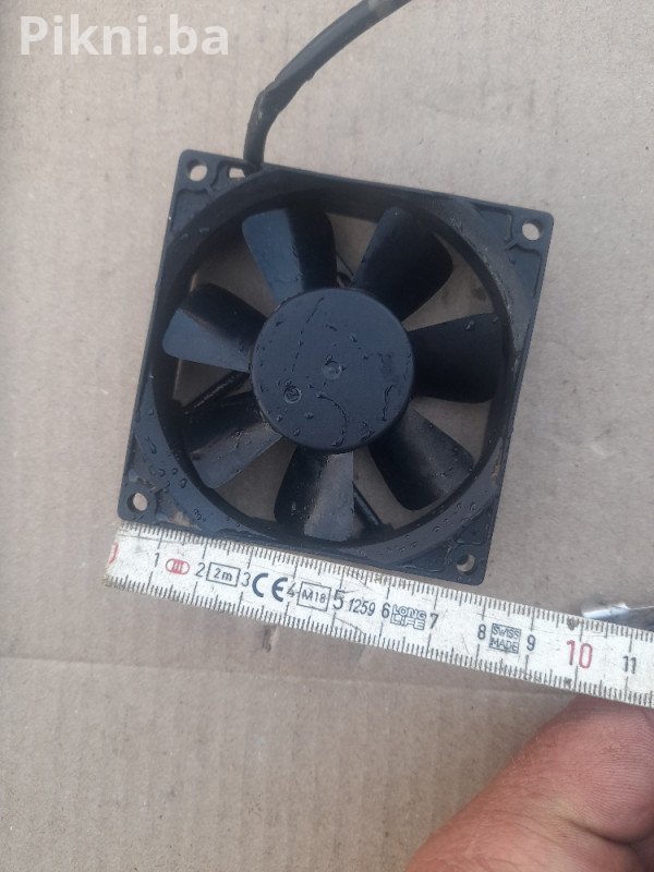 DC Ventilator ADDA 80mm x 80mm, 12V 0.25A Za Server, PC, Industr