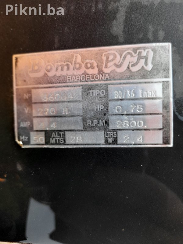 Hidrofor hidropak inox 075w pumpe za vodu - Čitaj pod detaljno!