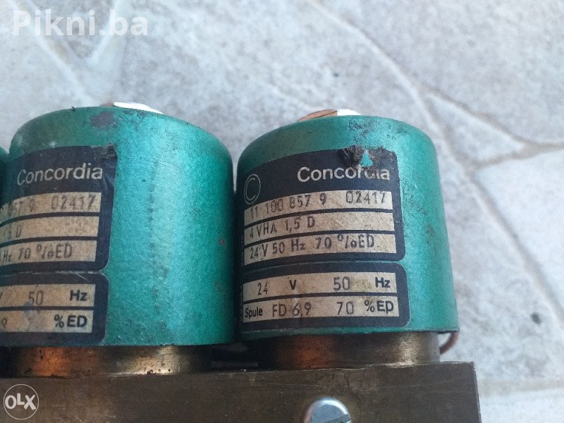 Elektro magnetni ventil 24v concordia hidraulicni