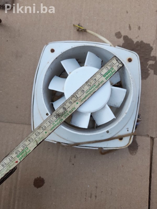 Ventilator turbina 220v 15x15cm kupatilo kuhinja elektro motor