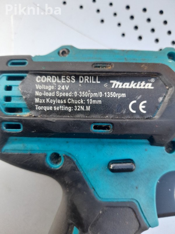 Hitna prodaja: Makita 24V aku bušilica - samo 30 KM!