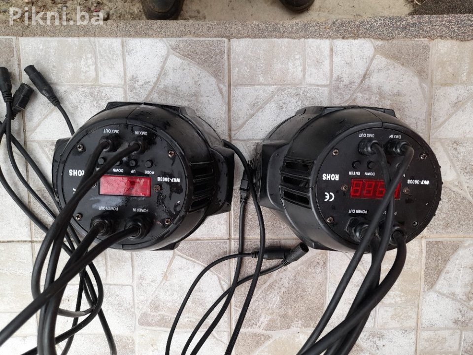 MEGA PONUDA! SET 2x PROFESIONALNA DISKO RASVJETA WKP 3603 B
