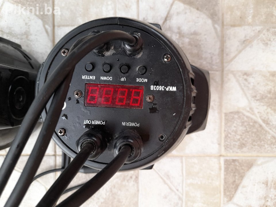 MEGA PONUDA! SET 2x PROFESIONALNA DISKO RASVJETA WKP 3603 B