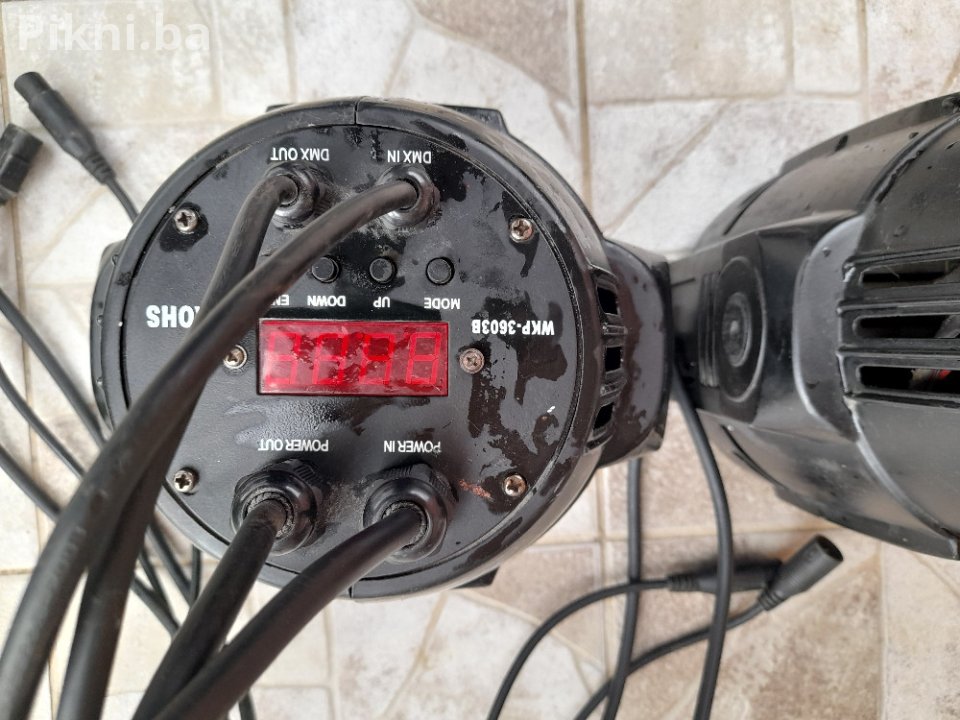 MEGA PONUDA! SET 2x PROFESIONALNA DISKO RASVJETA WKP 3603 B