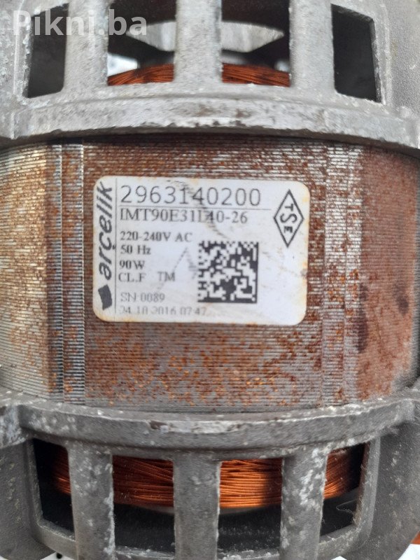 Elektro motor za sušnicu veš mašinu - super ispravan, samo 60 KM!