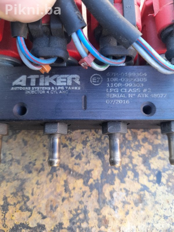 Hitna prodaja: Atiker TNG/LPG auto gas brizgaljka i oprema!
