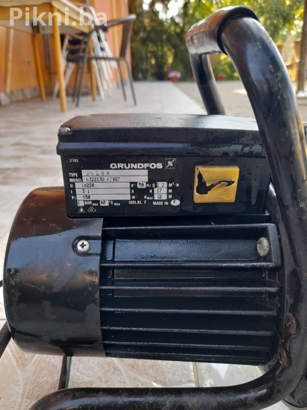 Prodajem Grundfos pumpu za vodu JP3, 650W, 220V Odlična prilika!