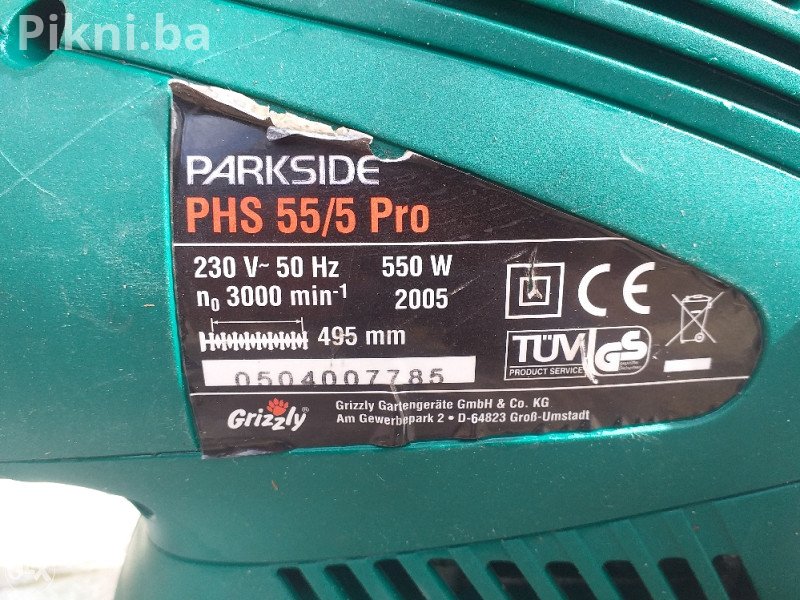 Trimer profi za živu ogradu trimeri PARKSIDE PHS 55/5 P - Čitaj p