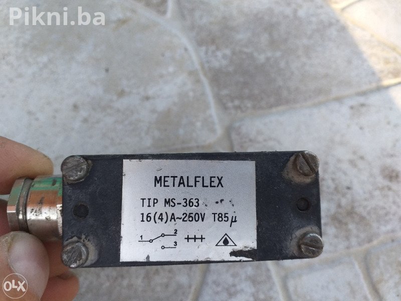 METALFLEX Krajnji (Položajni) Prekidač 16A / 250V - BR. MS-363