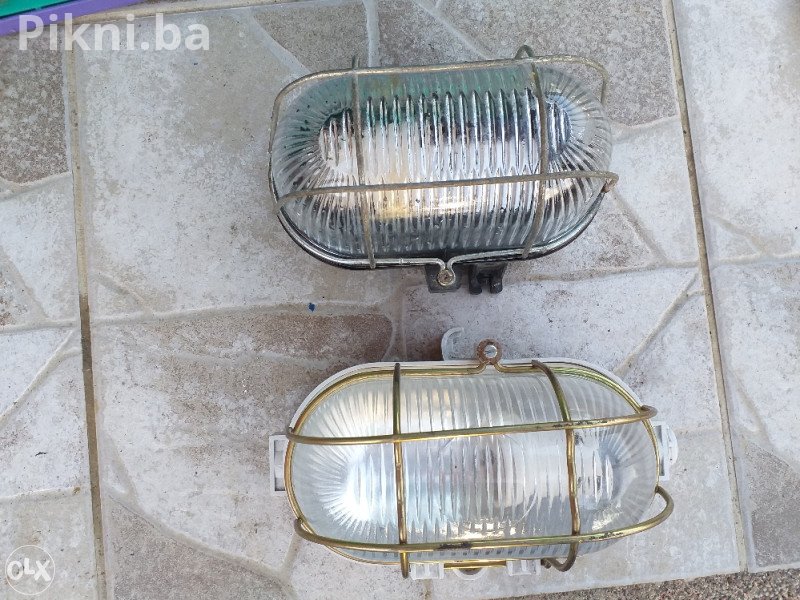 DVIJE Vintage / Brodarske Lampe (Industrijski Stil)