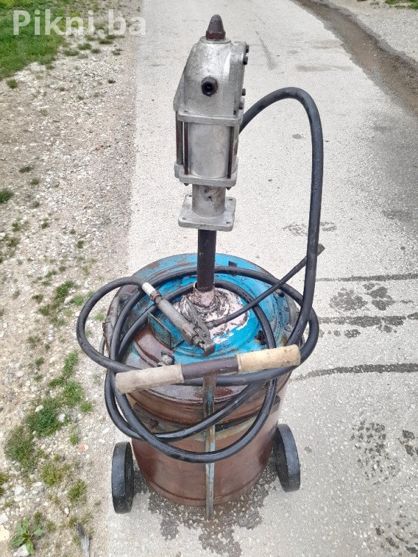 Pneumatska LINCOLN mazalica mobilna kamion bager traktor skip jcb