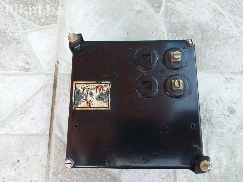 Veliki Industrijski Panelni Voltmetar AC 400V (Kvadratni 120x120