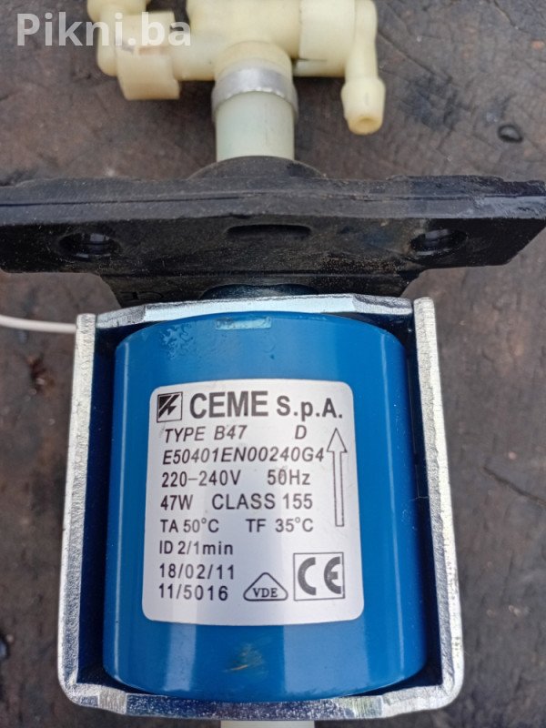Profesionalna pumpa CEME B47 za aparate i pegle (47W) solenoid