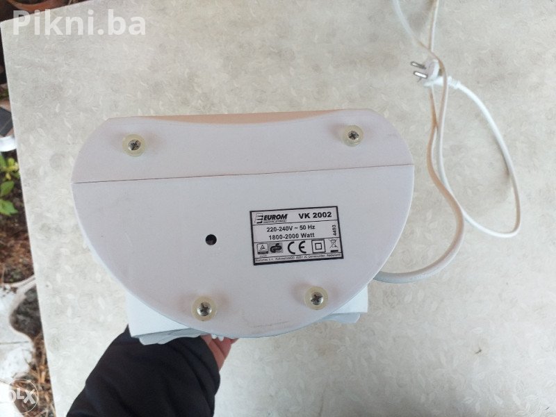 KAO NOVO! Kalorifer EUROM VK 2002, 2000W - Vrhunski Evropski