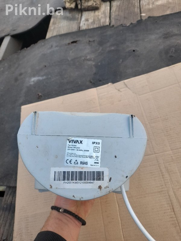 VIVAX Kalorifer 2000W - Potpuno Funkcionalan, Super Cijena!