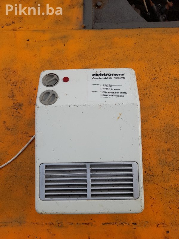 Grujalica konvektor sa ventilatorom 2kw kalorifer Made in germany