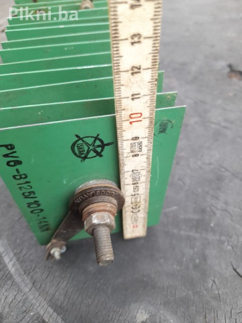 Grecov spoj diodni most Iskra PV6-B125 / 100-14NN, rijedak komad! 3