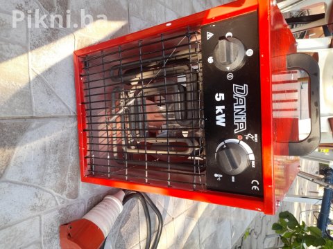Industrijski kalorifer DANIA 5 kW grijalica radijator - kao nov!