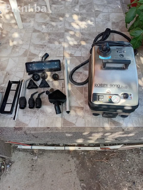 📌 Profesionalni Paročistač ROBBY 9000 Profi (2200W / 5.5 Bar) + Kolica i Oprema 15