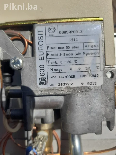 Plinska peć ORANIER Bozen 2.3kW - Njemačka (Fasadna)