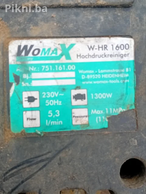 Motor sa pumpom 13000w visokotlacni perac germany 40 KM