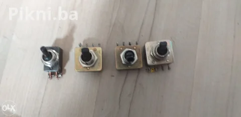 Kvalitetni Metalni Toggle Prekidači 250V 4A (Vintage / Industrijs 3