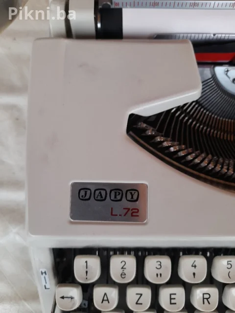 Pisaća mašina Japy L.72 (Brother Japan) - Ispravna sa koferom 13