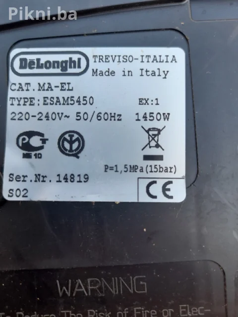 DeLonghi dijelovi za espresso aparat (posude, poklopci, itd.) - o 4