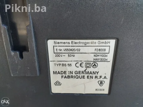 Kućni usisivac siemens germany 1300w