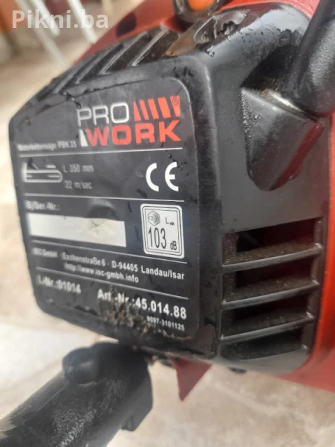 Motorna pila PRO WORK motorka - Čitaj pod detaljno! 7