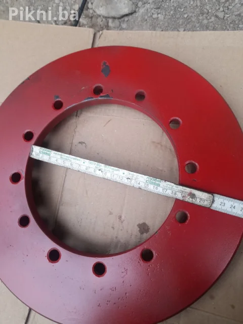 Konusno tanjirasti zupcanik 34 zuba 12 rupa 33x5x3,2cm imt 6