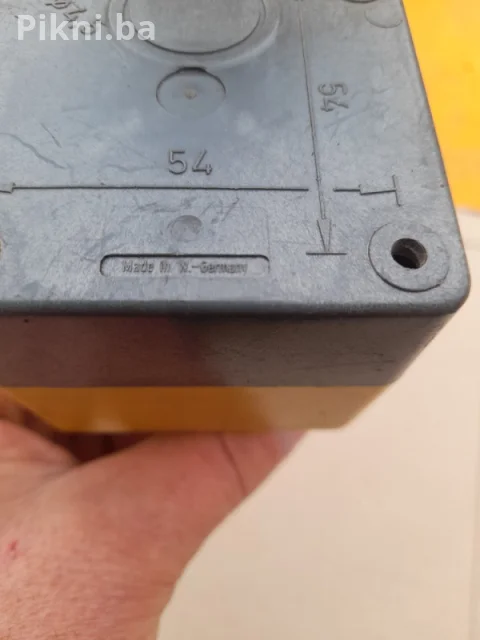 Nužno stop prekidac kućištem Made in germany 54x54 mm