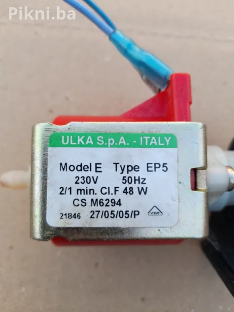 SOLENOID PUMPA ULKA EP5 / 48W, 15 BAR / Za Kafe Aparate, Paročist 7