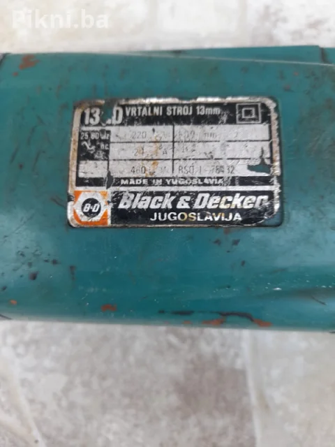 ORIGINAL JUGOSLAVIJA - Robusna Bušilica (za Rad/Dijelove) 7