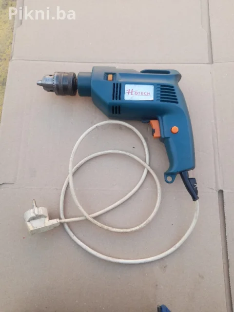 BUŠILICA HOTECH 500W / Čekić, Revers, Regulacija Brzine / Potpuno