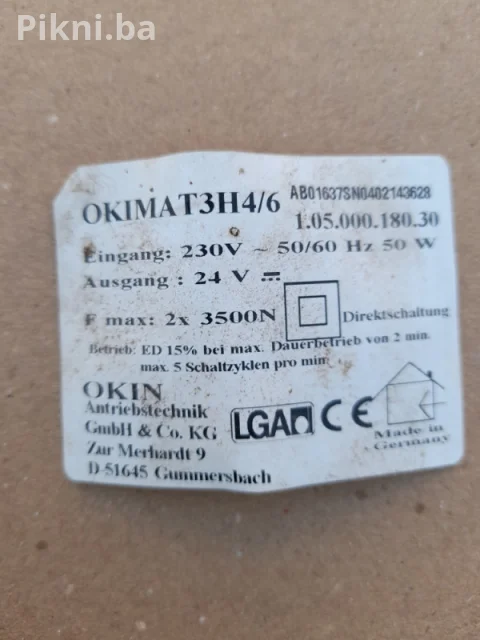 Elektronika OKIN KREVETA okimat3h4/6 pokretni kreveti