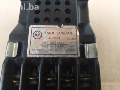 Kontaktor Rade Končar 4CN 16A 220v SKLOPKA PREKIDAC