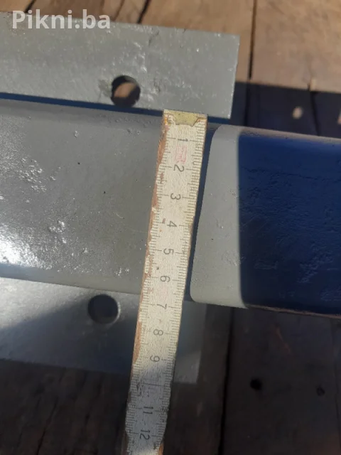 osovina za prikolicu - za Labudica, niskonoseća, 3 tone, njemačka 7