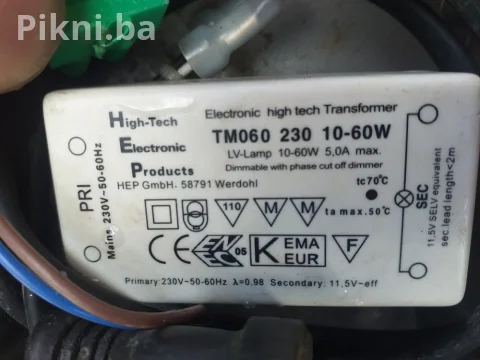 Rasveta izloga reklama reflektori 10-60w 11,5v