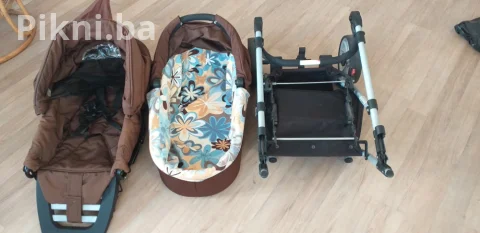 Djecija kolica TEUTONIA 2U1 nasiljke za bebe