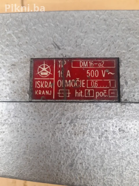 Industrijski Prekidač/Starter ISKRA DM16-02 (16A / 500V) - Alumin 8