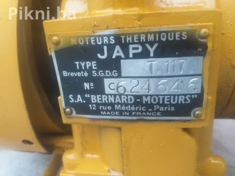 Industrijska Motorna Pumpa JAPY / BERNARD-MOTEURS (Francuska) 13