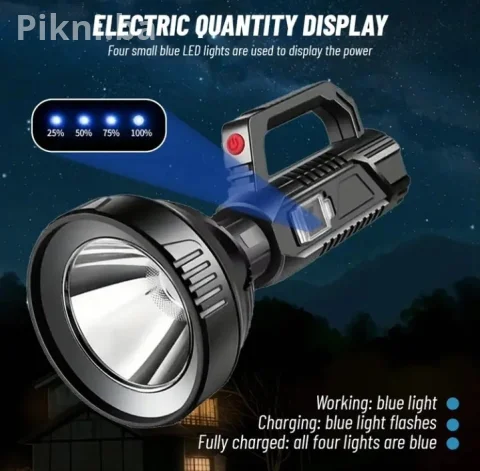 Profesionalna LED Lampa Reflektor - USB Punjenje + PowerBank (NOV 5