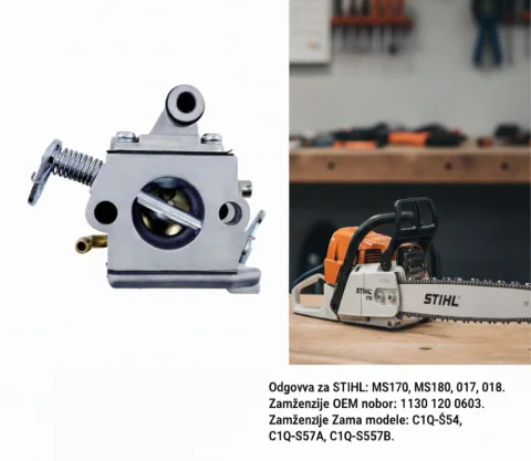 Karburator Zama C1Q-S57 / Walbro WT-325 - Za STIHL MS170 MS180