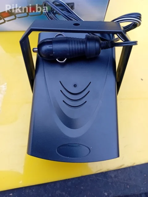 HIT PONUDA! Mini Stroboskop/Rotacija Lampe NARANDŽASTA/ŽUTA 12v 7