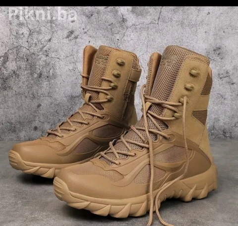 NOVE TACTICAL ČIZME (44) - Vojne, Lovačke, Planinarske - TAN 5